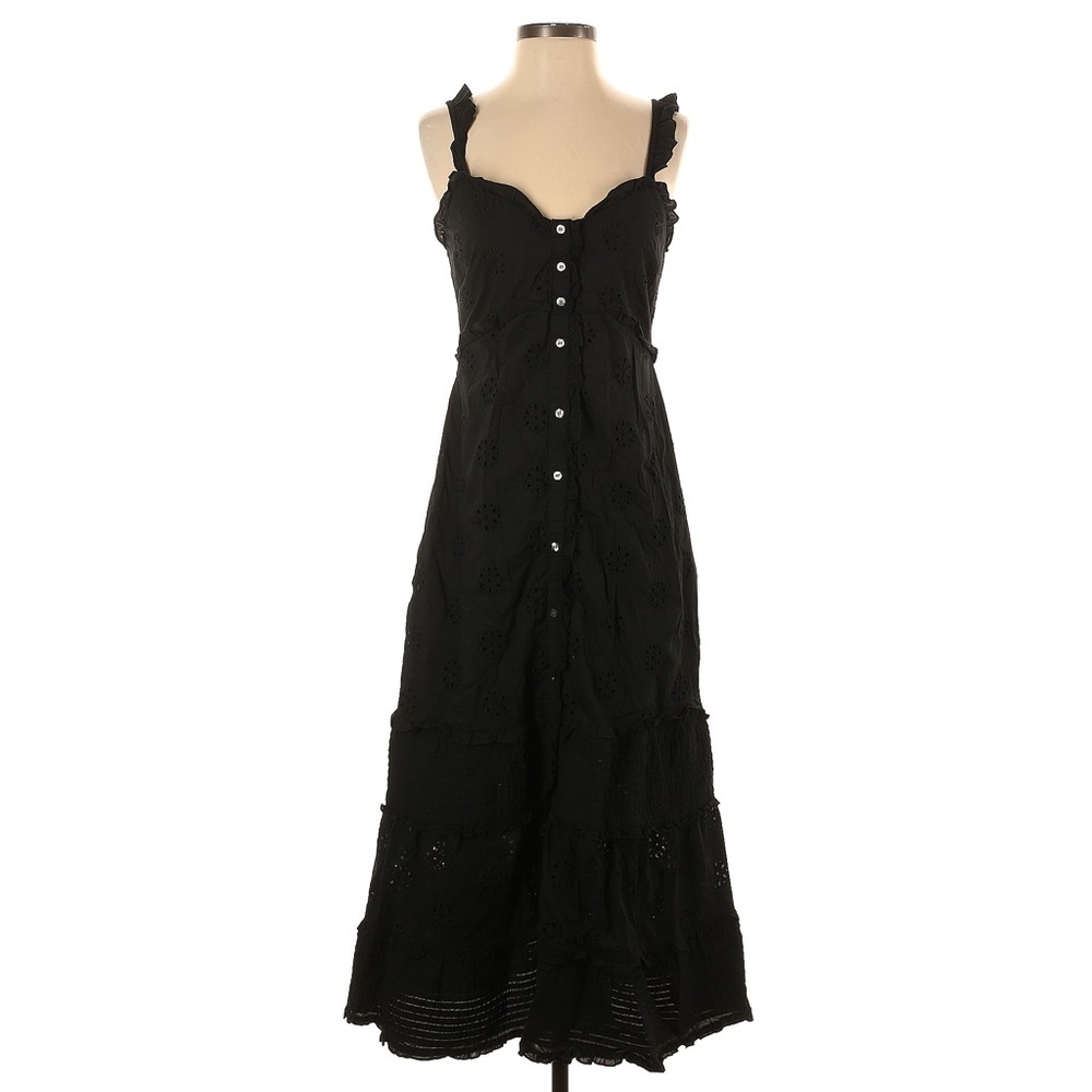 Gap Eyelet sleeveless midi dress